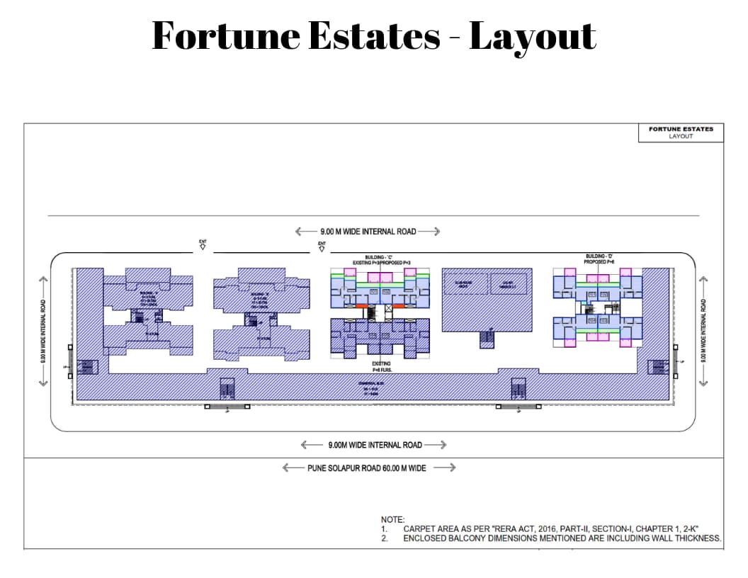 Fortune Estates site layout